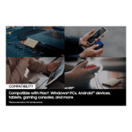 هارد خارجي Samsung T7 Shield 2TB USB 3.2 1050MB/s أسود thumbnail 3