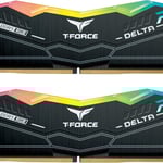 TEAMGROUP T-FORCE DELTA RGB DDR5 32GB (2x16GB) 5600MHz CL36 Desktop Memory Black thumbnail 7