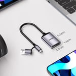 محول USB Unitek R1018E01 USB 3.2 قارئ بطاقات USB-C إلى USB-A thumbnail 4
