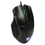 Jedel GM800 Gaming Mouse 7200 DPI Wired RGB Black thumbnail 3