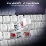 Redragon K673GG RGB Pro 75% Gasket Mechanical Keyboard Dual-Mode thumbnail 5