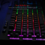 Redragon K512 Shiva Full-Size Membrane Wired RGB Gaming Keyboard Black thumbnail 6