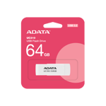 فلاش ADATA UC310 64GB USB 3.2 Gen1 Capless Swivel أبيض thumbnail 11