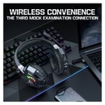 Onikuma B15 Tri-Mode Gaming Headset 50mm Drivers Wireless RGB thumbnail 3