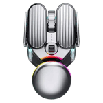 iMice T800 Wireless Mouse 10000 DPI Dual Mode Gray thumbnail 4