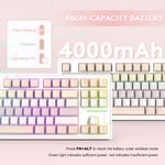 Attack Shark M87 Mechanical Keyboard Wireless 75% RGB Pink Gradient thumbnail 7