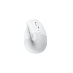 ماوس Logitech Lift Vertical Ergonomic 4000 DPI Bluetooth Logi Bolt أبيض thumbnail 1
