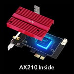 راوتر Cudy WE3000S AX5400 Wi-Fi 6E Tri-Band PCIe Bluetooth 5.3 thumbnail 5