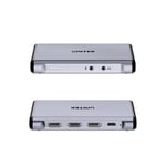 محول UNITEK كارت التقاط فيديو 4K@60Hz مخرج HDMI مزدوج USB-C 5Gbps thumbnail 3