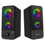 Kisonli X9 USB Speaker Black Stereo Sound thumbnail 4