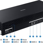 Samsung Odyssey Ark 55" 4K 165Hz VA Curved Gaming Monitor thumbnail 8