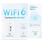 راوتر TP-Link Deco X10 WiFi 6 AX1500 Dual-Band Mesh 3-Pack thumbnail 3