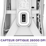ماوس NZXT LIFT 2 Ergo 26000 DPI سلكي أبيض thumbnail 3