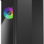 MSI MPG GUNGNIR 100 Mid-Tower ATX Case Black Tempered Glass thumbnail 2