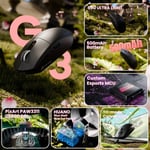 ماوس Attack Shark G3 25000 DPI Dual-Mode Black thumbnail 2