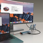 محول LDNIO DS-15H 5 في 1 USB-C مع HDMI 4K و 100W PD و 3x USB 3.0 thumbnail 4