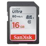 SanDisk Ultra 16GB SDHC UHS-I 80MB/s Memory Card thumbnail 5