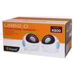 Kisonli K800 Speakers USB Powered Super Bass thumbnail 3