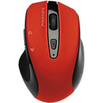 ماوس Promate Cursor EZGrip 1600 DPI لاسلكي أحمر thumbnail 1