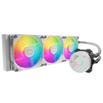 Cooler Master MasterLiquid 360L Core ARGB AIO 360mm Liquid Cooler White thumbnail 6