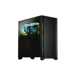 Corsair iCUE 4000D Mid-Tower Case Black Tempered Glass RGB thumbnail 1