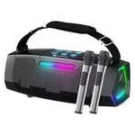 NewRixing 8888W Wireless Karaoke Speaker RGB thumbnail 5