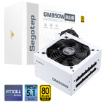 Segotep GM850W 850W 80+ Gold Fully Modular ATX 3.1 PSU White thumbnail 2