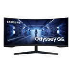Samsung Odyssey G5 34″ 3440x1440 165Hz VA Gaming Monitor thumbnail 1