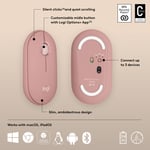 ماوس Logitech Pebble Mouse 2 M350s 4000 DPI بلوتوث أبيض thumbnail 27