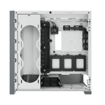 كيس Corsair 5000D Airflow Mid-Tower أبيض زجاج مقسى thumbnail 4