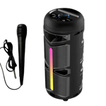 Sing-E ZQS4293 Mini 2.0 Channel 20W Bluetooth Speaker with Mic RGB Blue thumbnail 5