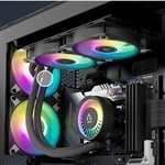 ARCTIC Liquid Freezer III 240 A-RGB AIO Liquid Cooler Black thumbnail 4