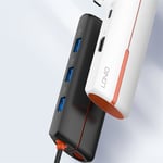 محول USB LDNIO DS-25H 5-Port USB 3.0 مع USB-C إلى HDMI 100W thumbnail 7