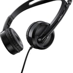 Rapoo H120 Wired Stereo USB Headset Noise-Cancelling Black thumbnail 4