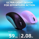 ماوس Attack Shark X3 Pro 26000 DPI Dual-Mode Black thumbnail 9
