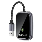 محول AceFast QC1 USB-A إلى Wireless CarPlay & Android Auto thumbnail 4