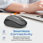 Promate MaxComfort 1600DPI Ergonomic 2.4G Wireless Mouse thumbnail 5