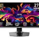 MSI MAG 272QP QD-OLED X50 27" 2K QHD 500Hz 0.03ms Gaming Monitor thumbnail 1