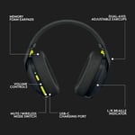 سماعات Logitech G435 Dual-Mode لاسلكي بلوتوث قيمنق مع ميكروفون أزرق thumbnail 5