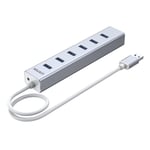 UNITEK Y-3090 7-Port USB 3.0 USB Hub Silver thumbnail 10