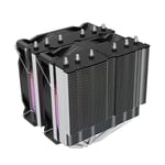 مبرد Huntkey Storm T620 Fantasy مبرد هوائي 120mm Dual-Tower 230W ARGB thumbnail 8