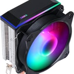 مبرد هوائي للمعالج SAMA KA200D بقدرة 65W مع إضاءة RGB thumbnail 5