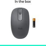 ماوس Logitech M196 1000 DPI لاسلكي رمادي thumbnail 18