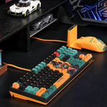 Bloody x Savage Impact AT87 Alpha Optical Switch Performance Keyboard - Adjustable Actuation Point, Gaming PBT Keycaps, Stealth Quiet Typing, TKL - Proxy Boom thumbnail 2