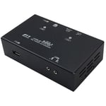 محول Rextron EVBMU-M6119 4K HDBaseT HDMI إلى USB إكستندر على Cat6 100m thumbnail 4