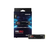 SAMSUNG 990 PRO SSD 4TB PCIe Gen 4 , NVMe , MZ-V9P4T0B/AM thumbnail 1