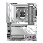 لوحة أم جيجابايت أوروس GIGABYTE Z890 AORUS ELITE WIFI7 ICE باللون الأبيض بمقبس LGA 1851 ودعم ذاكرة DDR5 بحجم ATX thumbnail 3