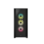 كيس Corsair iCUE 5000X Mid-Tower Black Tempered Glass RGB thumbnail 6