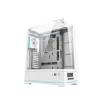 DarkFlash DY450L Pro Mid-Tower ATX Case White Tempered Glass thumbnail 8