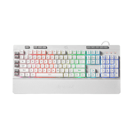 كيبورد Redragon Shiva K512 Full-Size غشائي سلكي RGB أبيض thumbnail 5